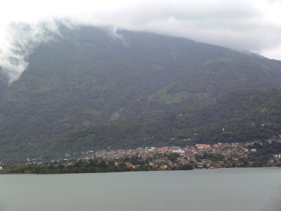 Guatemala city on the coast - where one usually lands