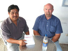 Pastor Ishmail Sac and Larry